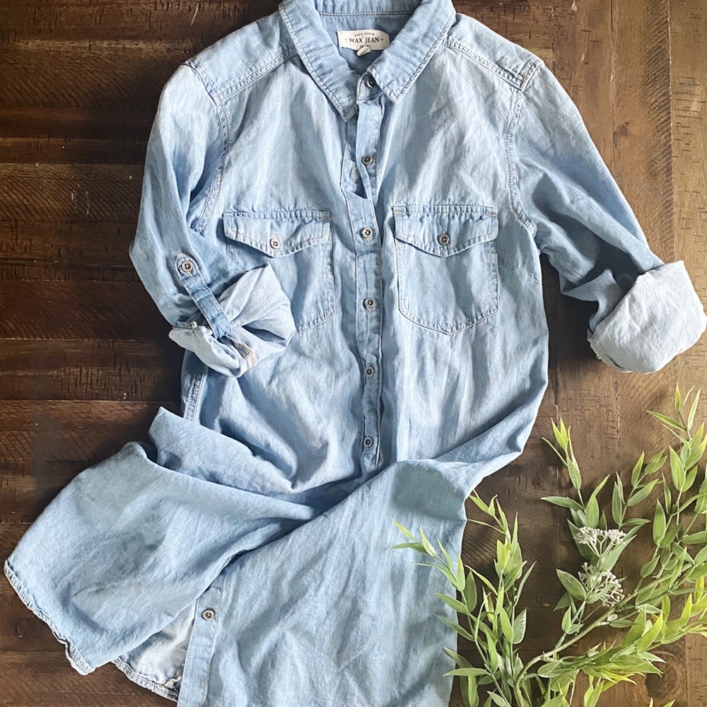 Wax Jean Denim Dress